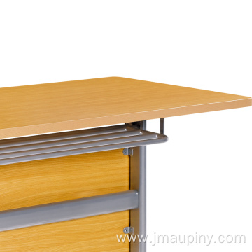 Individual School Furniture Table Multi Computer Lab Desks